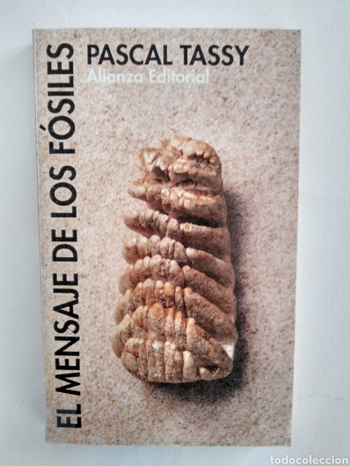 Libros de segunda mano: El mensaje de los f&oacute;siles / Pascal Tassy. Alianza - Foto 1