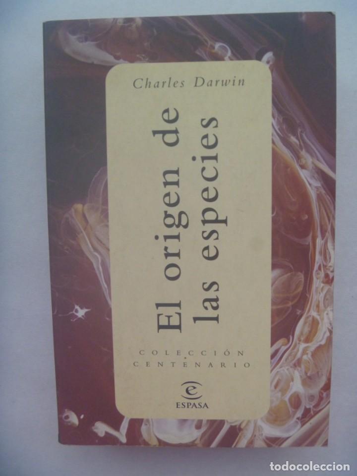 Libros de segunda mano: EL ORIGEN DE LAS ESPECIES , DE CHARLES DARWIN . ESPASA, 1998 - Foto 1