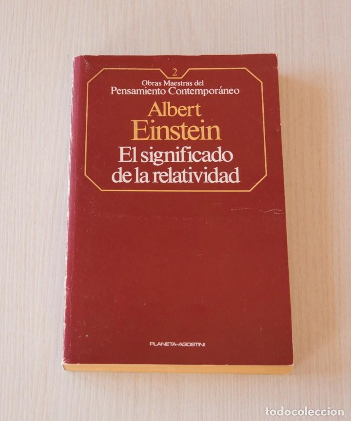 Libros de segunda mano de ciencias: El significado de la relatividad. Albert Einstein - Foto 1