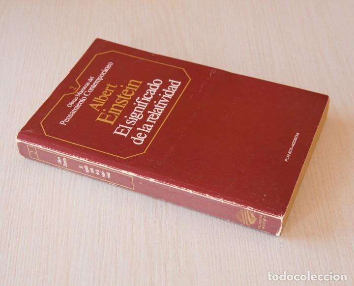 Libros de segunda mano de ciencias: El significado de la relatividad. Albert Einstein - Foto 2