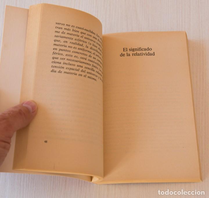 Libros de segunda mano de ciencias: El significado de la relatividad. Albert Einstein - Foto 3
