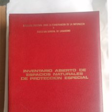 Libros de segunda mano: INVENTARIO ABIERTO DE ESPACIOS NATURALES DE PROTECCIÓN ESPECIAL VALENCIA. Lote 325725693