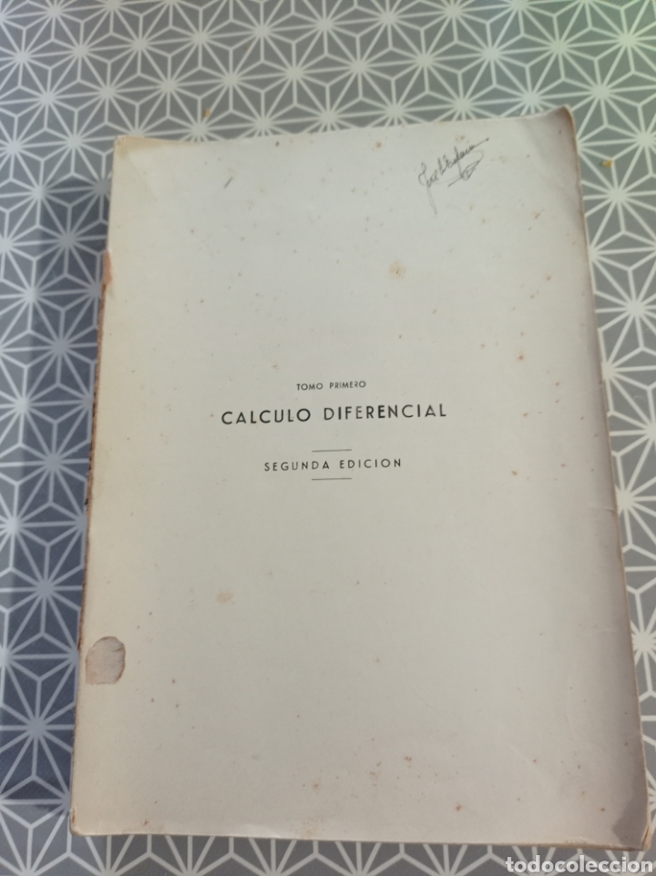 Libros de segunda mano de ciencias: Calculo diferencial,1939. - Foto 1