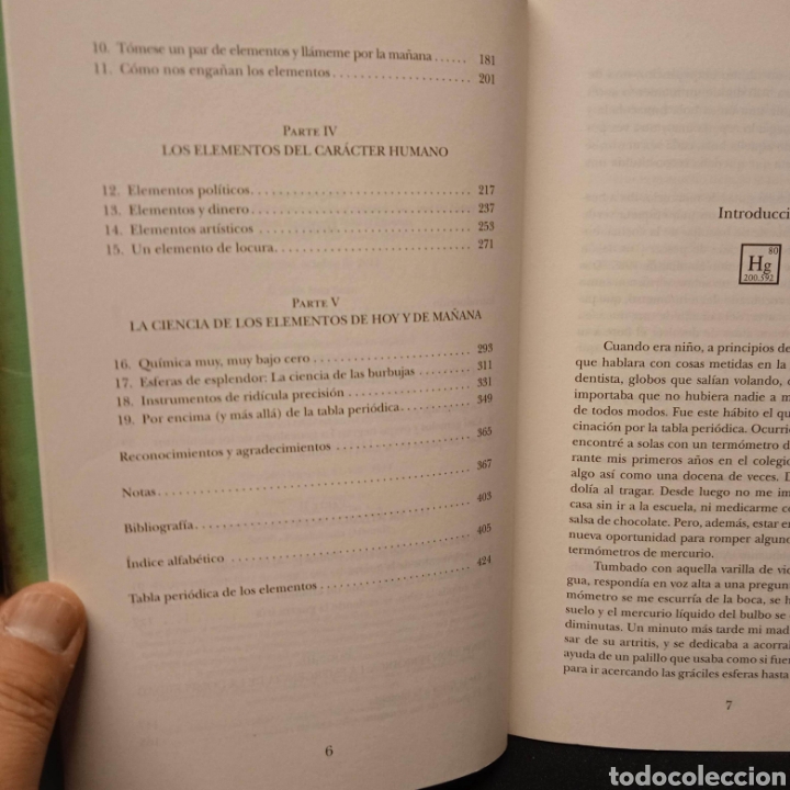 Libros de segunda mano de ciencias: LA CUCHARA MENGUANTE . SAM KEAN . ARIEL 2011 - Foto 4