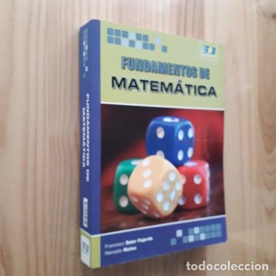 Libros de segunda mano de ciencias: FUNDAMENTOS DE MATEMATICA - FRANCISCO SOLER FAJARDO - Foto 1