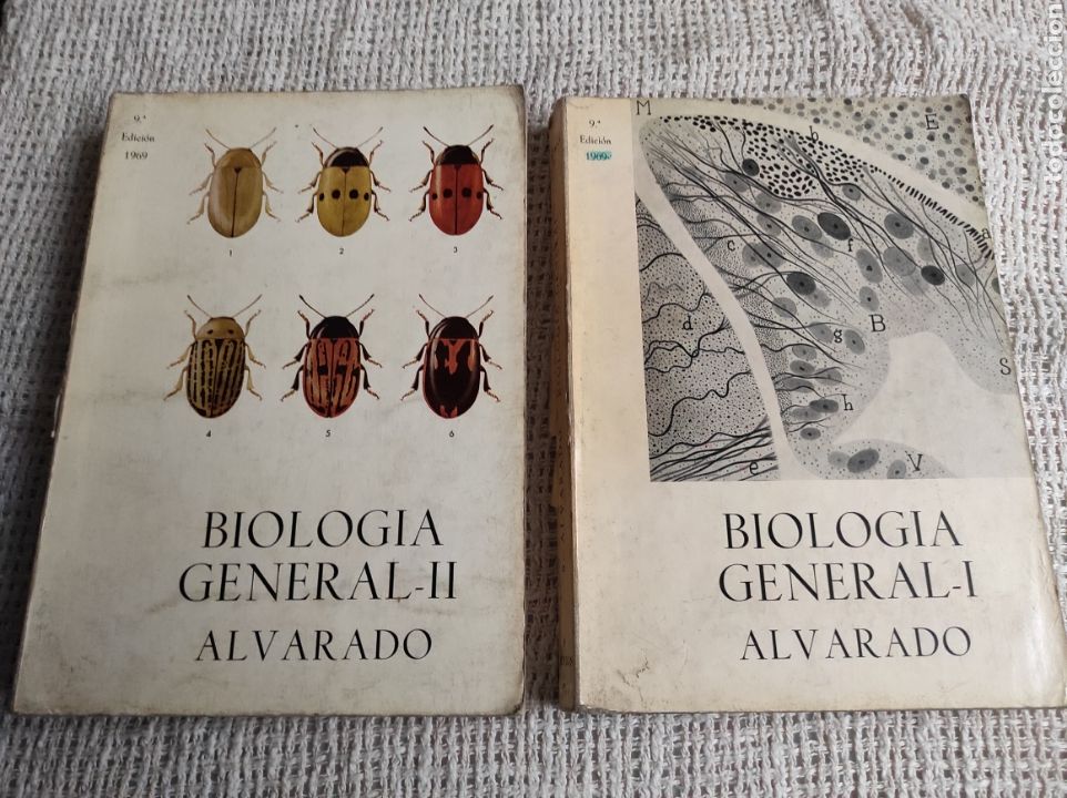 Libros de segunda mano: Biolog&iacute;a general tomos I y II Alvarado 1969