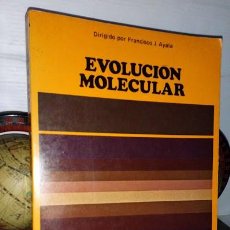 Libros de segunda mano: EVOLUCIÓN MOLECULAR - FRANCISCO J. AYALA UNIVERSIDAD DE CALIFORNIA, DAVIS - EDICIONES OMEGA 1980. Lote 327230978