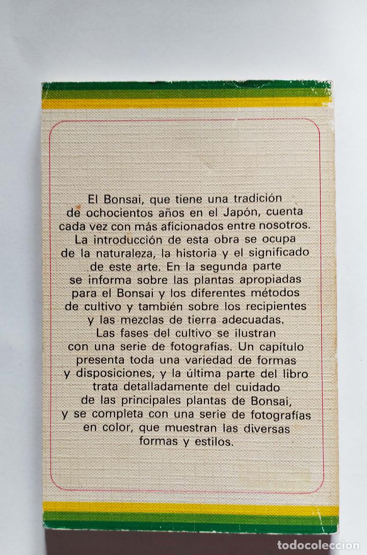 Libros de segunda mano: Bonsai | Daute, Horst | Ediciones Omega, 1985 - Foto 6