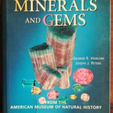 Libros de segunda mano: MINERALS AND GEMS (AMERICAN MUSEUM) - 1994 - G.E.HARLOW, J.J.PETERS - ED.ABBEVILLE PRESS - APJRB 771. Lote 328101133