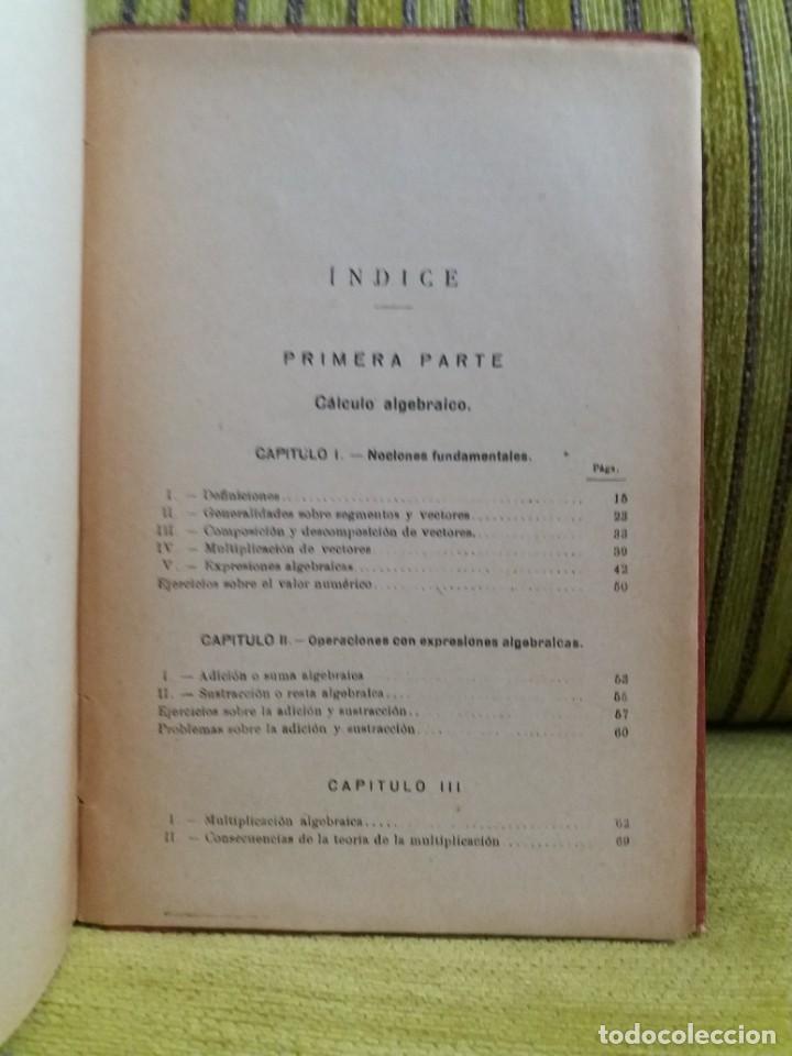 Libros de segunda mano de ciencias: ELEMENTOS DE &Aacute;LGEBRA - Foto 7