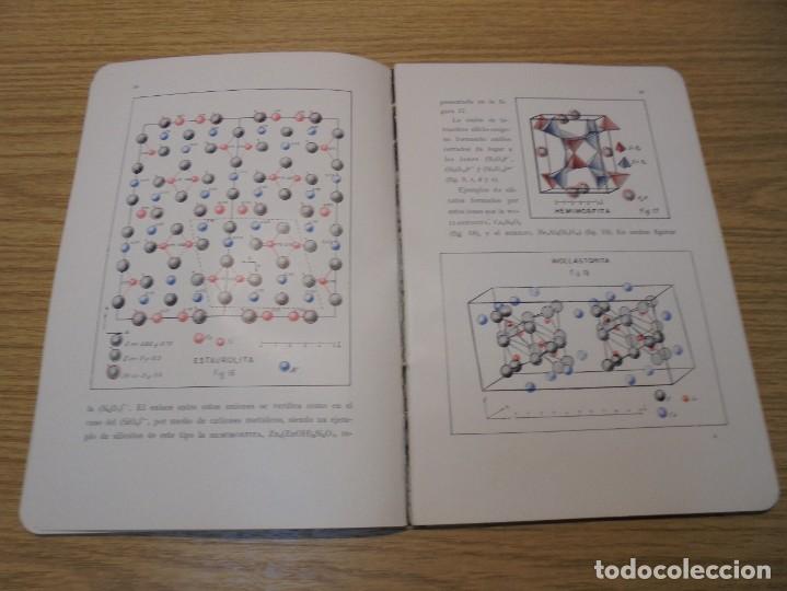 Libros de segunda mano: LOS EDIFICIOS ATOMICOS DE LOS SILICATOS. JUAN ANTONIO COMBA. ESCUELA INGENIEROS DE MINAS 1946 - Foto 11
