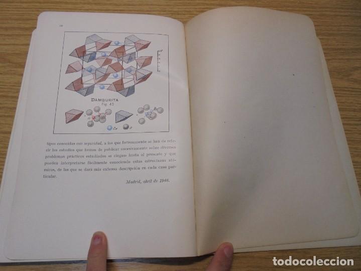 Libros de segunda mano: LOS EDIFICIOS ATOMICOS DE LOS SILICATOS. JUAN ANTONIO COMBA. ESCUELA INGENIEROS DE MINAS 1946 - Foto 14