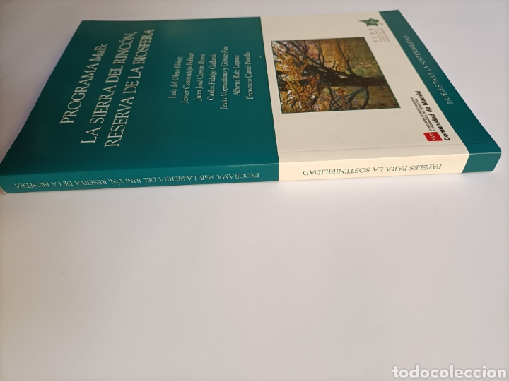Libros de segunda mano: Programa MaB. La Sierra del Rinc&oacute;n reservas de la biosfera . Madrid Luis del Olmo Fl&oacute;rez - Foto 4