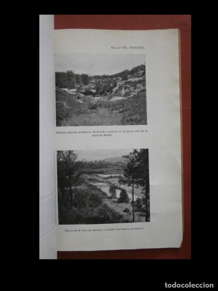 Libros de segunda mano: Puigreig (Barcelona). Mapa Geol&oacute;gico de Espa&ntilde;a. - Foto 2