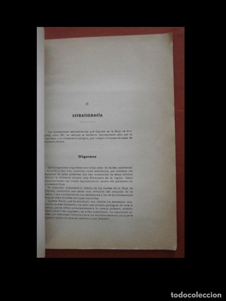 Libros de segunda mano: Puigreig (Barcelona). Mapa Geol&oacute;gico de Espa&ntilde;a. - Foto 4