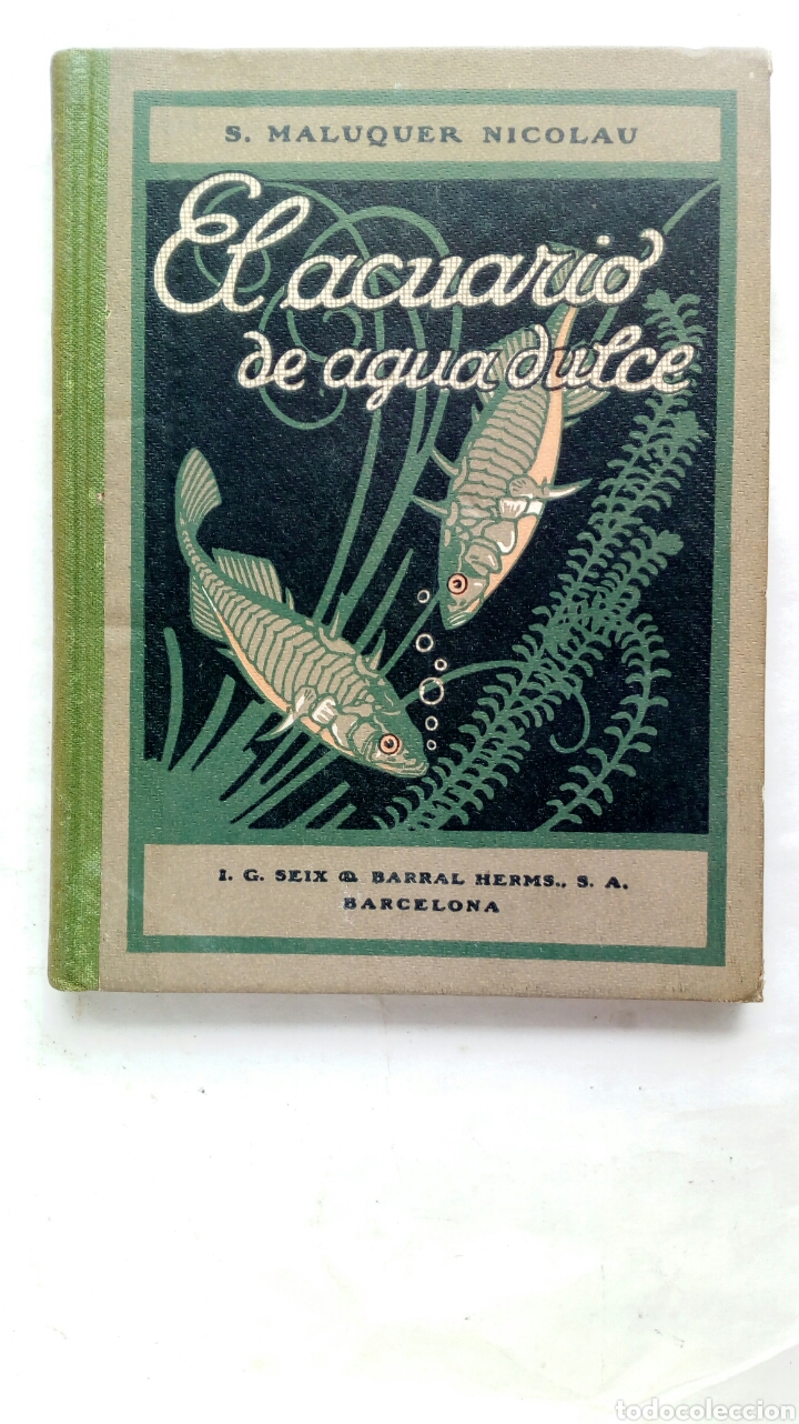 Libros de segunda mano: El acuario de agua dulce. S. Maluquer Nicolau. - Foto 1