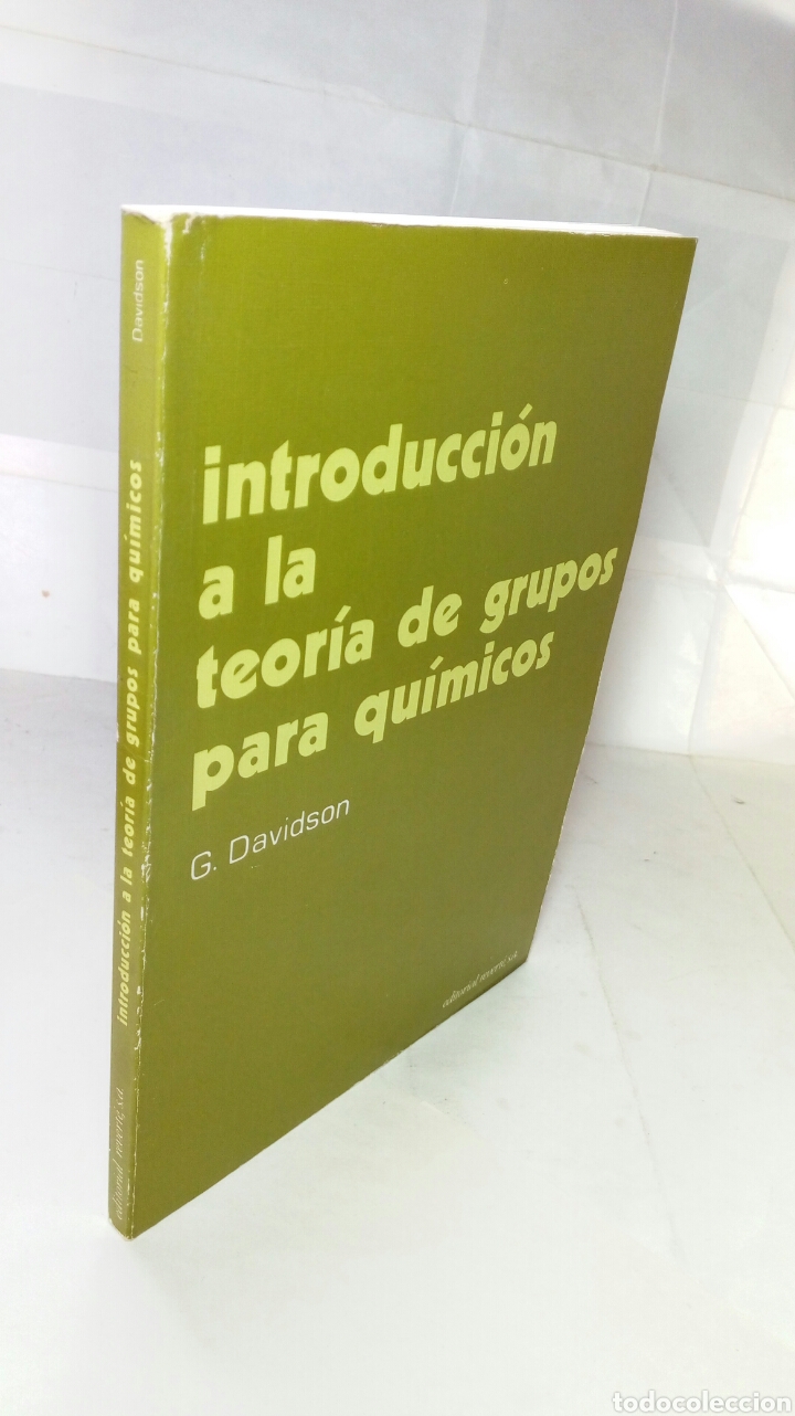 Libros de segunda mano de ciencias: Introducci&oacute;n a la teor&iacute;a de grupos para qu&iacute;micos. George Davidson. - Foto 6