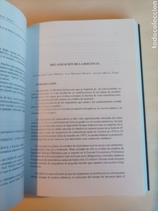 Libros de segunda mano de ciencias: VIII Jornadas andaluzas de educaci&oacute;n matem&aacute;tica. Thales - Foto 3