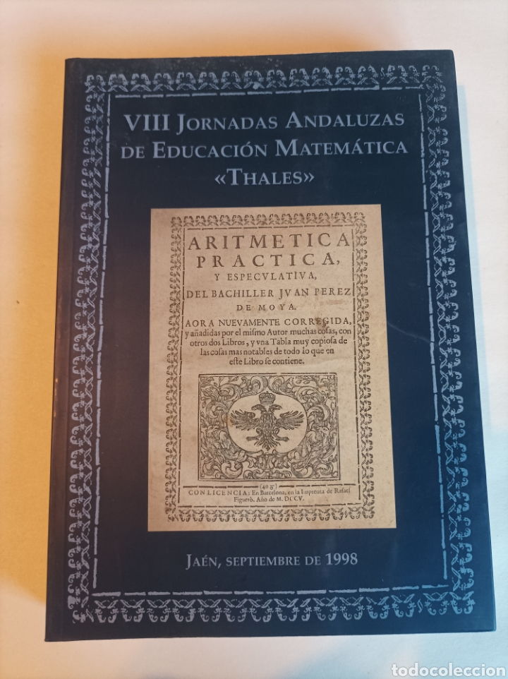Libros de segunda mano de ciencias: VIII Jornadas andaluzas de educaci&oacute;n matem&aacute;tica. Thales - Foto 1