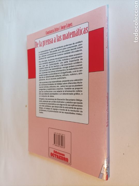 Libros de segunda mano de ciencias: De la prensa a las matem&aacute;ticas / Constanza Irizo y Jorge L&oacute;pez - Foto 4