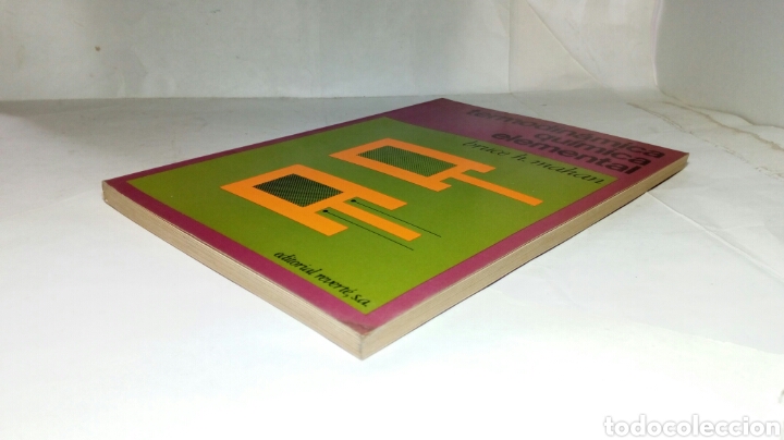 Libros de segunda mano de ciencias: Termodin&aacute;mica qu&iacute;mica elemental. Bruce H. Mahan. - Foto 9