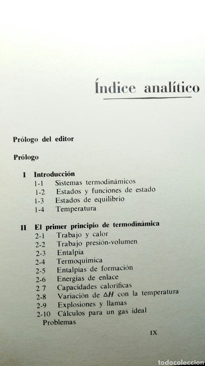 Libros de segunda mano de ciencias: Termodin&aacute;mica qu&iacute;mica elemental. Bruce H. Mahan. - Foto 4