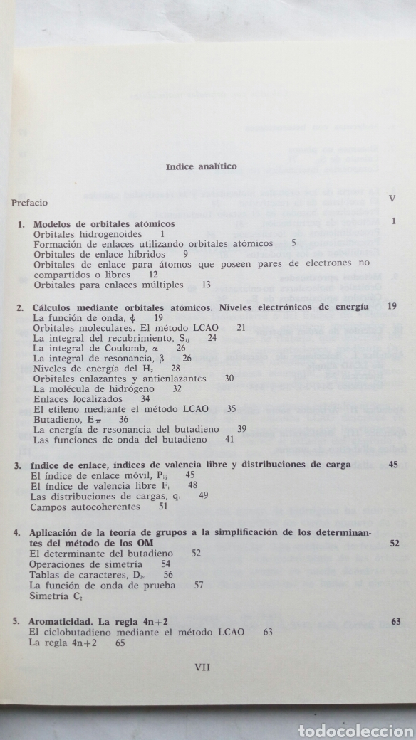 Libros de segunda mano de ciencias: C&aacute;lculos con orbitales moleculares. John D. Roberts. - Foto 4