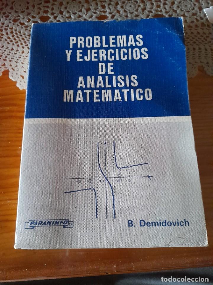 Libros de segunda mano de ciencias: Libro Problemas y ejercicios de an&aacute;lisis matematico paraninfo - Foto 1