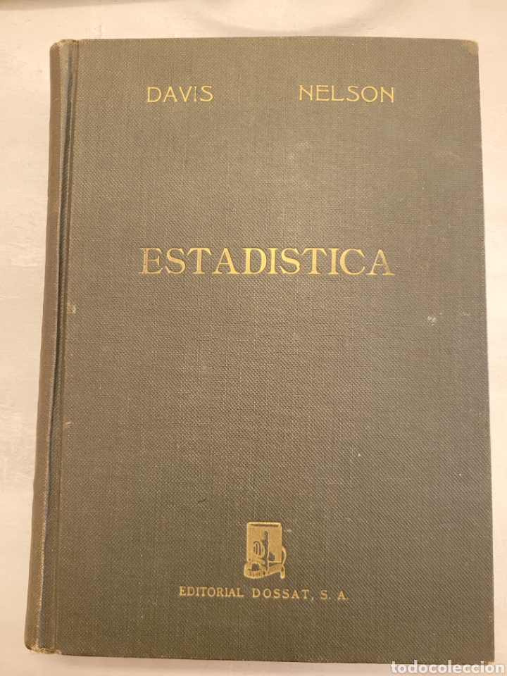 Libros de segunda mano de ciencias: ELEMENTOS DE ESTAD&Iacute;STICA CON APLICACION A LOS DATOS ECON&Oacute;MICOS EDITORIAL DOSSAT - Foto 1