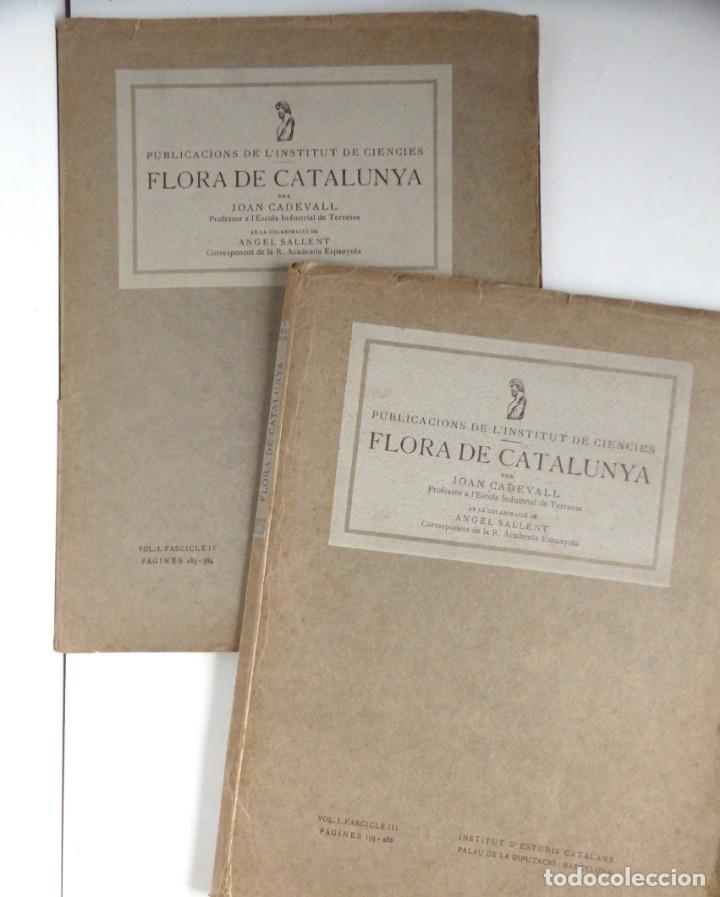 Libros de segunda mano: Joan CADEVALL, Flora de Catalunya - Foto 1