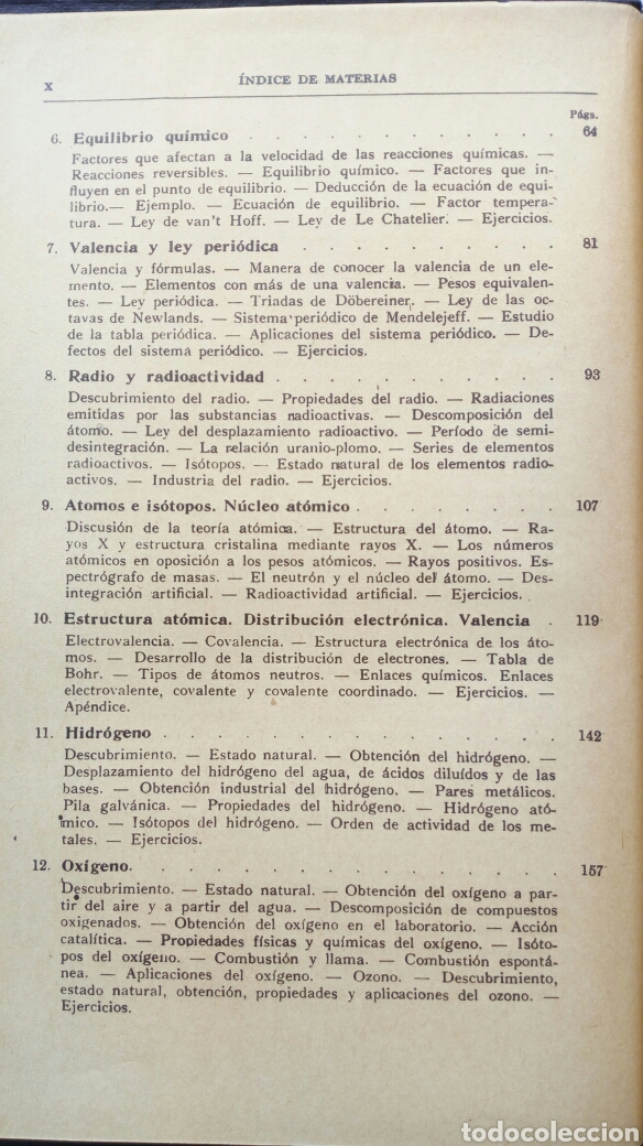 Libros de segunda mano de ciencias: Qu&iacute;mica general. Jos&eacute; A. Babor y Alejandro Lehrman. - Foto 8