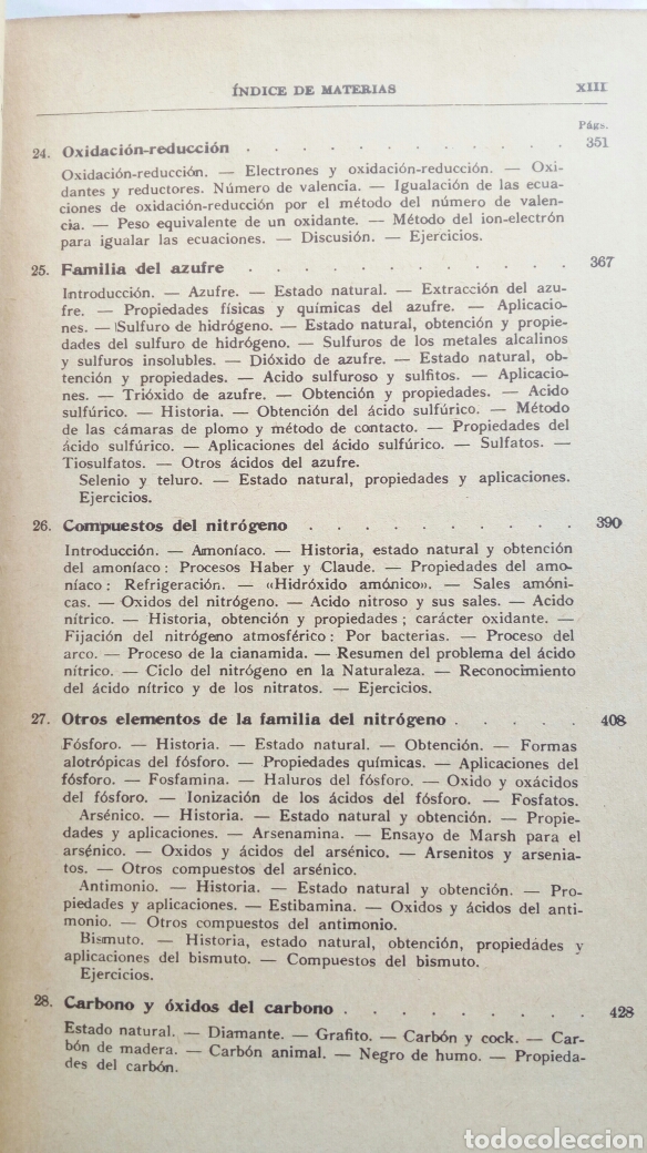 Libros de segunda mano de ciencias: Qu&iacute;mica general. Jos&eacute; A. Babor y Alejandro Lehrman. - Foto 11
