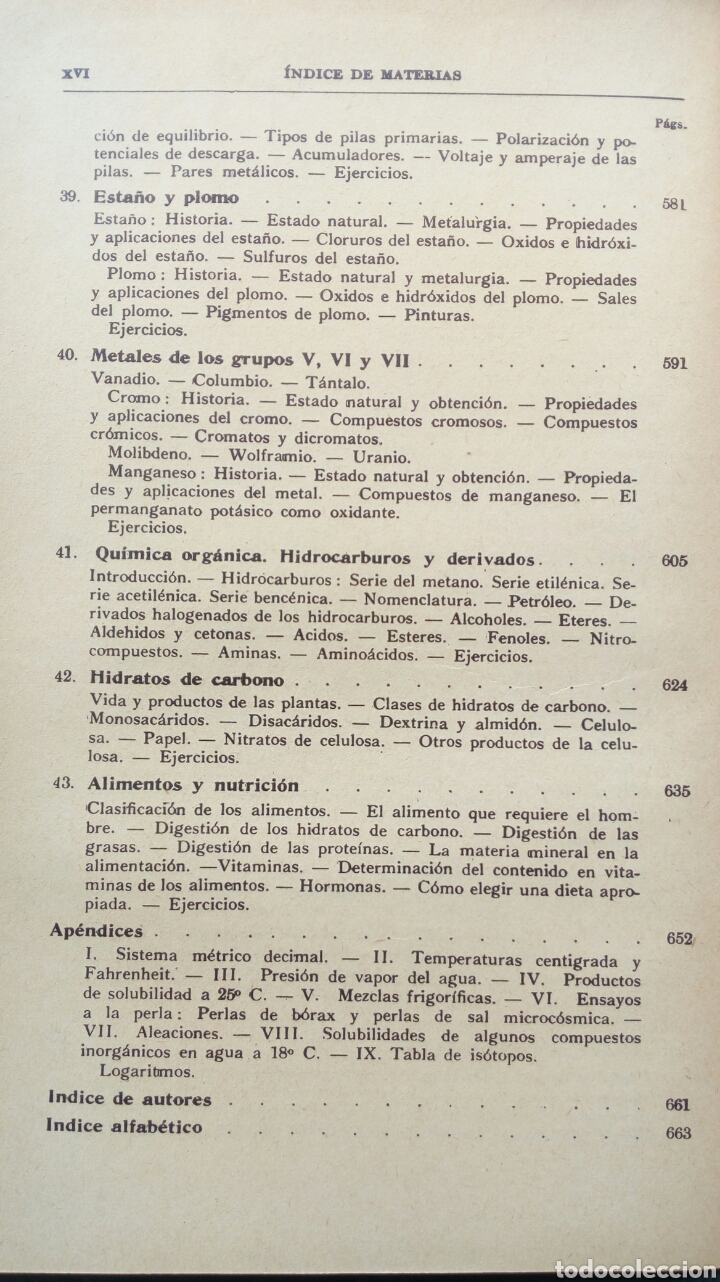 Libros de segunda mano de ciencias: Qu&iacute;mica general. Jos&eacute; A. Babor y Alejandro Lehrman. - Foto 14