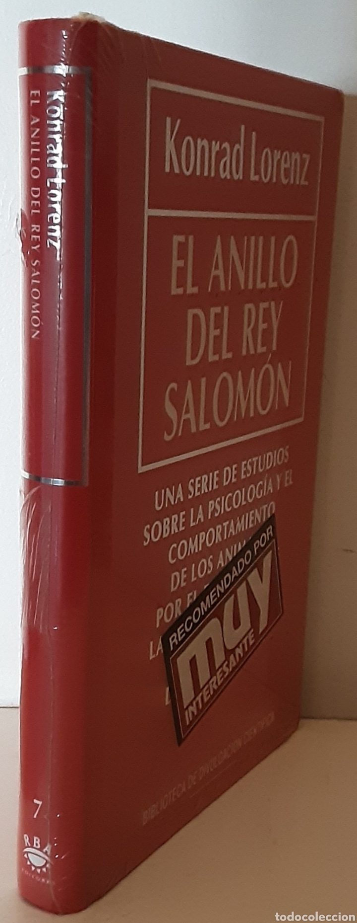 El anillo del best sale rey salomon konrad lorenz