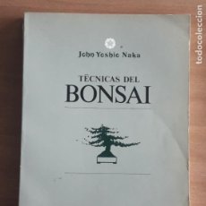 Libros de segunda mano: TÉCNICAS DEL BONSAI, DE JOHN YOSHIO NAKA. ED. OMEGA, 1987. Lote 332377743
