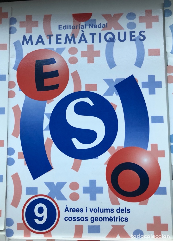 Libros de segunda mano de ciencias: Lote de 7 cuadernos ejercicios matematicas Nadal - Foto 2