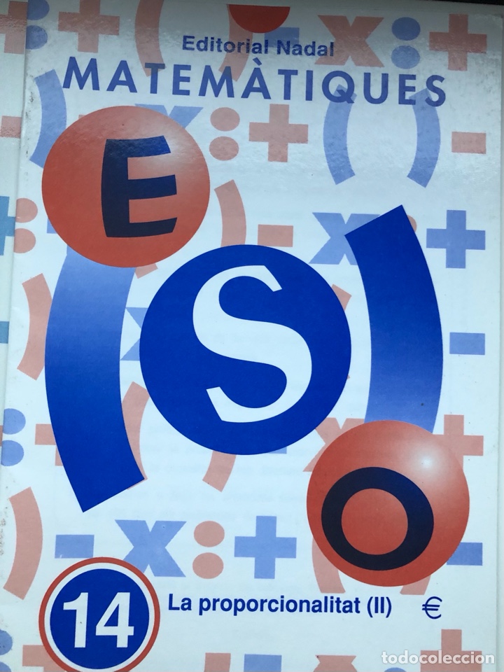 Libros de segunda mano de ciencias: Lote de 7 cuadernos ejercicios matematicas Nadal - Foto 4