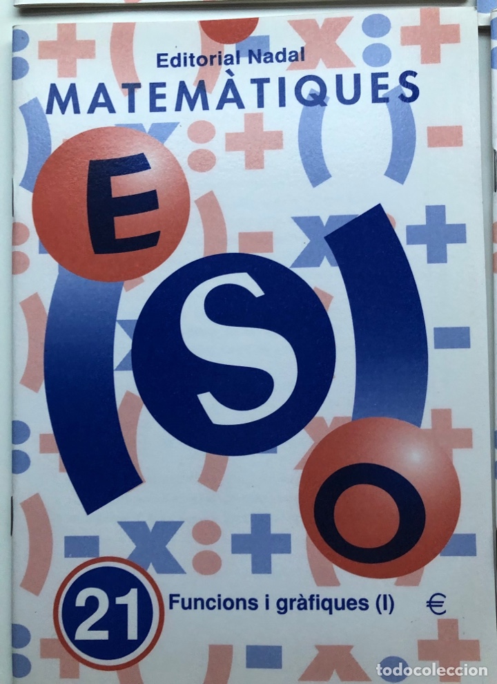 Libros de segunda mano de ciencias: Lote de 7 cuadernos ejercicios matematicas Nadal - Foto 5