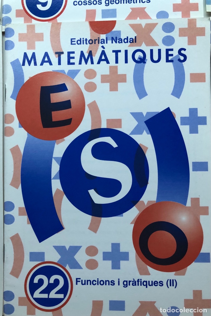 Libros de segunda mano de ciencias: Lote de 7 cuadernos ejercicios matematicas Nadal - Foto 6