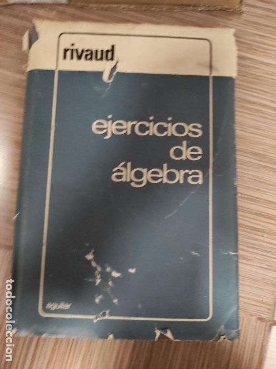 Libros de segunda mano de ciencias: Ejercicios de &aacute;lgebra, de J. Rivaud - Foto 1
