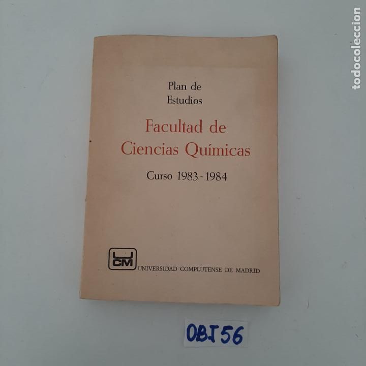 Libros de segunda mano de ciencias: Facultad de ciencias qu&iacute;micas - Foto 1