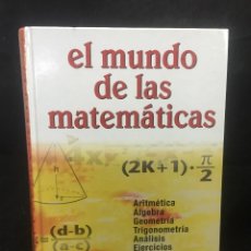 Libros de segunda mano de Ciencias: EL MUNDO DE LAS MATEMÁTICAS TEXTOS JUAN LUIS GUTIERREZ EDICIONES NAUTA. Lote 335073173