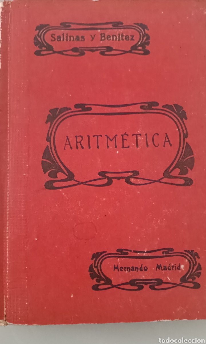 Libros de segunda mano de ciencias: Aritm&eacute;tica- Salinas y Ben&iacute;tez - Foto 1