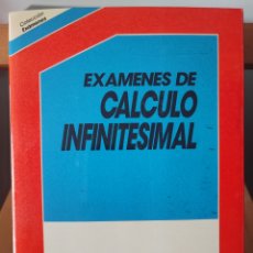Libri di seconda mano: EXÁMENES DE CALCULO INFINITESIMAL PROBLEMAS RESULETOS PROPUESTOS EN LAS E.T.S. DE ARQUITECTURA.. Lote 335793343