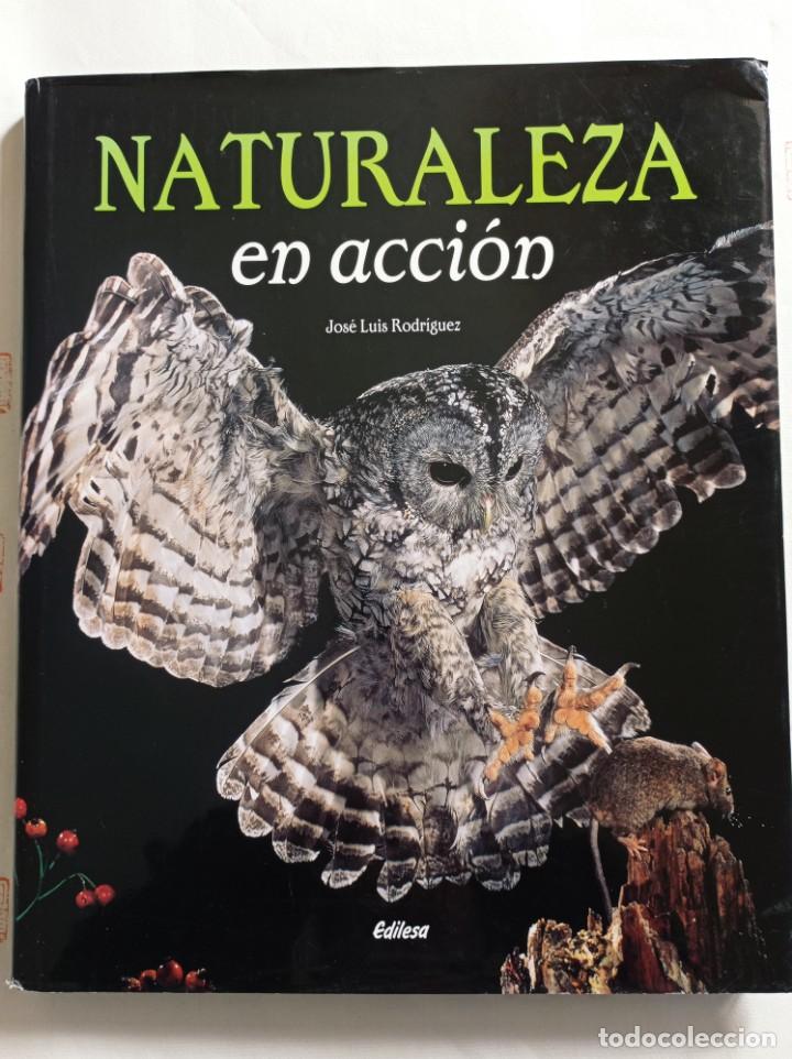 Libros de segunda mano: Naturaleza en acci&oacute;n. Jos&eacute; Luis Rodr&iacute;guez - Foto 1