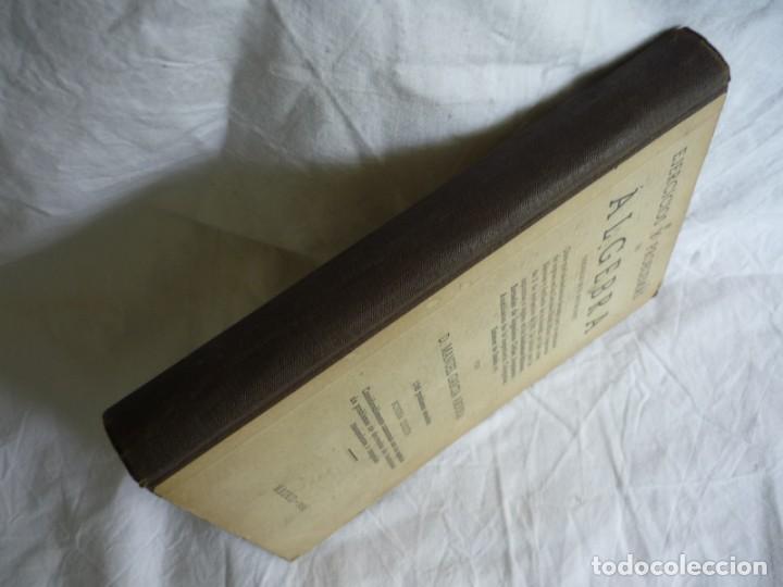 Libros de segunda mano de ciencias: Ejercicios y problemas de &Aacute;lgebra, M. Garc&iacute;a Ardua 1950 - Foto 3