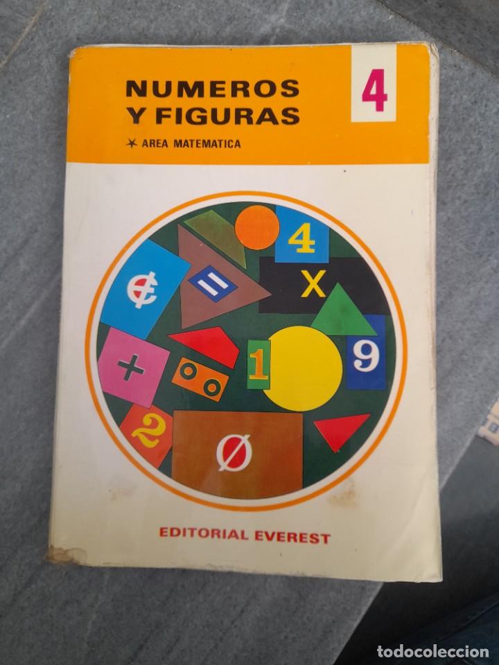 Libros de segunda mano de ciencias: Libro numeros y figuras matem&aacute;ticas 4 egb educaci&oacute;n general B&aacute;sica everest - Foto 1