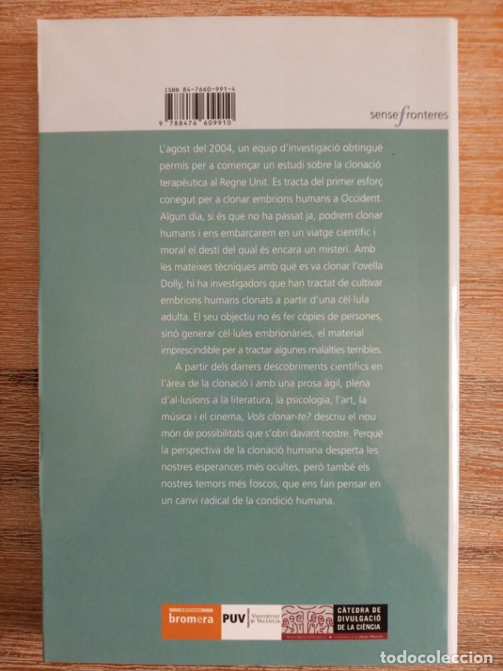 Libros de segunda mano: VOLS CLONAR-TE? - ARLENE JUDITH KLOTZKO - Foto 2