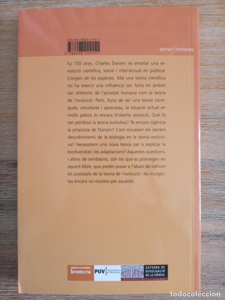 Libros de segunda mano: L&acute;EVOLUCI&Oacute;, DE DARWIN AL GENOMA - FERNANDO GONZ&Aacute;LEZ CANDELAS - Foto 2