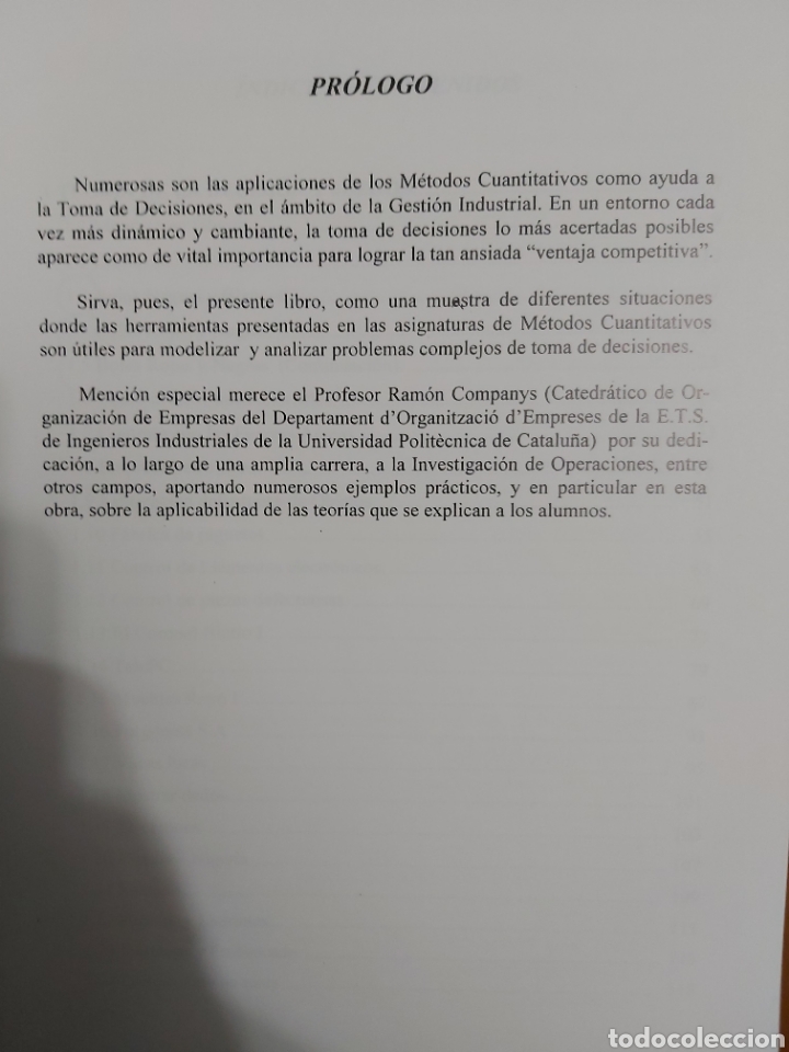 Libros de segunda mano de ciencias: Problemas de m&eacute;todos cuantitativos. Volumen 2 - Foto 3
